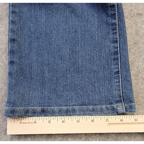 Nine West Jeans Womens 8 Blue Medium Wash Court Street Bootcut 5 Pocket - Picture 13 of 16